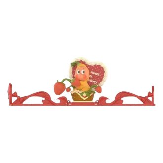 Cadeau voor jou Wenskaart Scène “Twinkle Twinkle Little Strawberry”