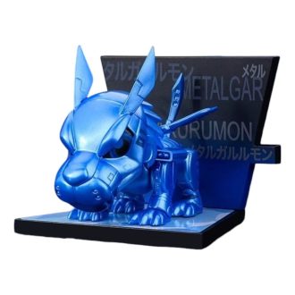 Digimon koelkastmagneet verzegelde behuizing “Kyuukyoku Shinka Metal Garurumon” geheime editie