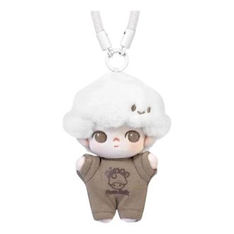 Dimoo Crush on Coffee Pluche Sleutelhanger “Coconut Latte”