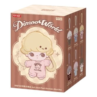 Dimoo Crush on Coffee Pluche Sleutelhanger Verzegelde Koffer (1 Blinde Doos)