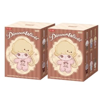 Dimoo Crush on Coffee Pluche Sleutelhanger Verzegelde Koffer (2 Blinde Doosjes)
