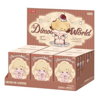 Dimoo Crush on Coffee Pluche Sleutelhanger Verzegelde Koffer (6 Blinde Doosjes)