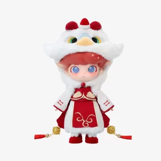 DIMOO Geluksvogel Leeuw 1/8 Actiefiguur