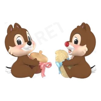 Disney Chip “N Dale Fun Loving Brother Series Figuren “Exchange Gift” Secret Edition