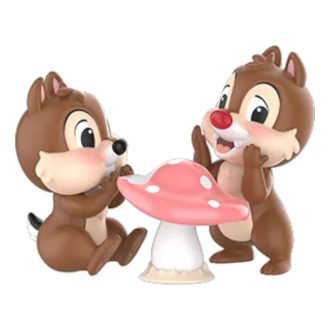 Disney Chip “N Dale Fun Loving Brother Series Figuren “Mushroom Table”