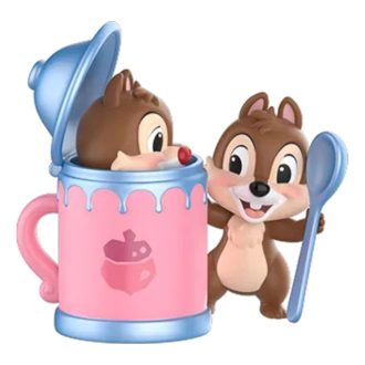 Disney Chip “N Dale Fun Loving Brother Series Figuren “Tea Cup Hiding Kitten”