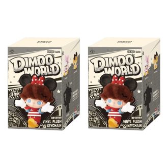 Disney Dimoo World Vinyl Pluche Hanger Verzegelde Koffer (2 Blinde Dozen)