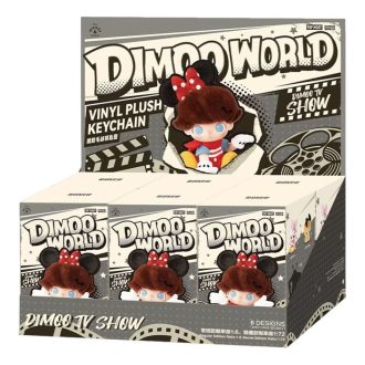 Disney Dimoo World Vinyl Pluche Hanger Verzegelde Koffer (6 Blinde Dozen)