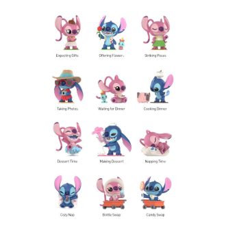 Disney Stitch On a Date Figures verzegelde doos (12 blinde dozen)