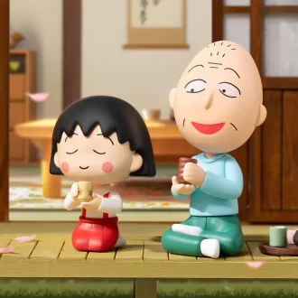 Figuren uit de The Time With You-serie van Chibi Maruko Chan
