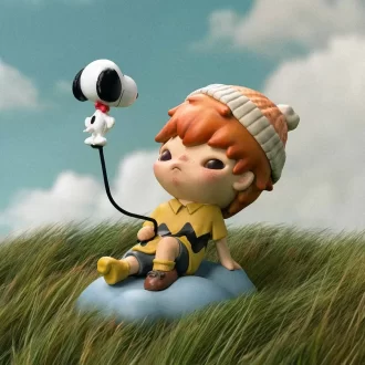 Hirono × Snoopy-figuur