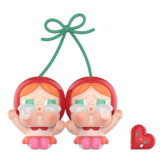 Huilbaby huilt om liefdesfiguren “Ik hou van je, kers, veel”