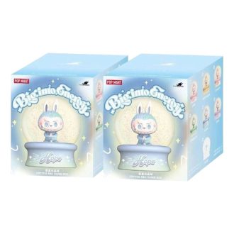 Labubu Big into Energy Crystal Ball verzegelde koffer (2 blinde dozen)