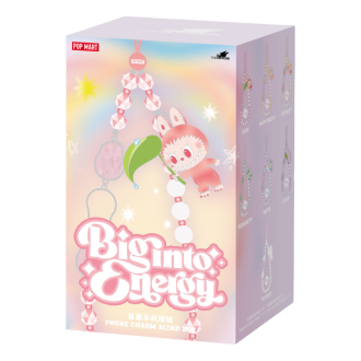 Labubu Big into Energy Phone Charm verzegelde hoes (1 blinde doos)