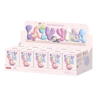 Labubu Lazy Yoga verzegelde koffer (10 blinde dozen)