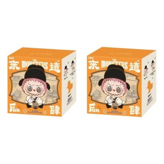Labubu Let’s Have Fun Together Badge verzegelde koffer (2 blinde dozen)