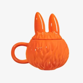 LABUBU Originals – Oranje Mok met Profiel