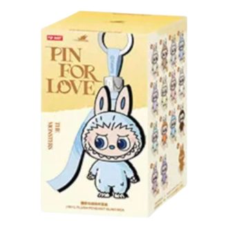 Labubu Pin for Love Pluche Hanger Verzegelde Doos (A-M) (1 Blinde Doos)