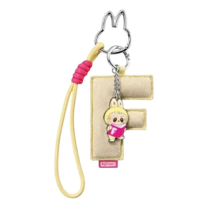 Labubu Pin voor Liefdesbrief Hanger “F”