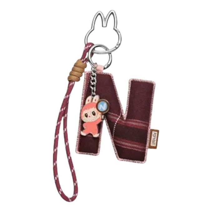 Labubu Pin voor Liefdesbrief Hanger “N”
