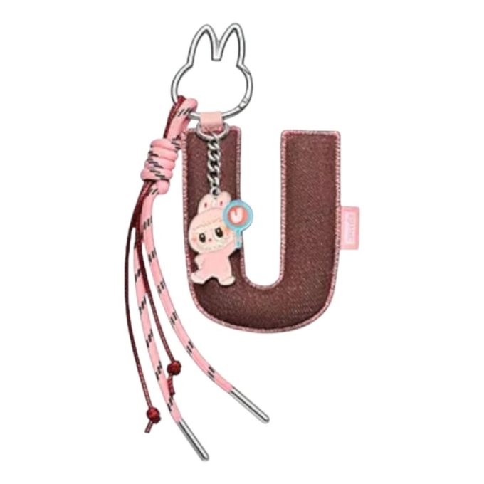 Labubu Pin voor Liefdesbrief Hanger “U”
