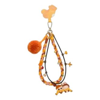 Labubu Pom Party Sleutelhanger “Geel”