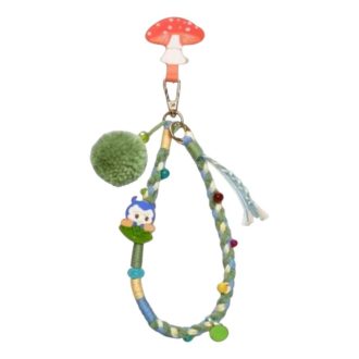 Labubu Pom Party Sleutelhanger “Groen”