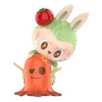 Labubu Wacky Mart-figuur “Gegrilde worst”