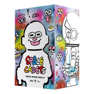 Mega Space Molly 400% Jon Burgerman Space Cadets verzegelde koffers (1 blinde doos)