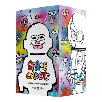 Mega Space Molly 400% Jon Burgerman Space Cadets verzegelde koffers (1 blinde doos)