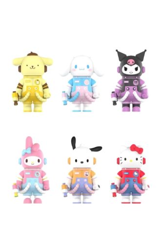 Mega Space Molly Sanrio-personages 400% verzegelde doos (6 blinde dozen)