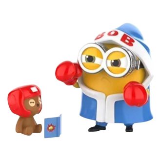Minions Bedtijdverhalen van Bob en Tim Figures “Boksbeginselen”