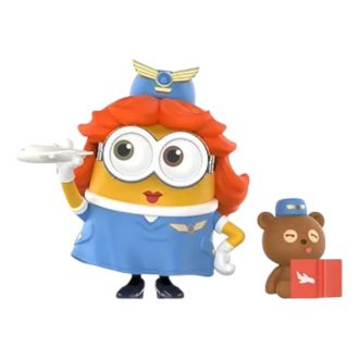 Minions Bedtijdverhalen van Bob en Tim Figures “Vliegtuigveiligheid”