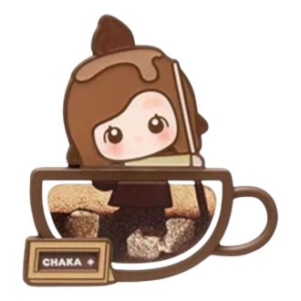 Pop Bean Coffee Factory koelkastmagneet “Chaka Double-shot Espresso”