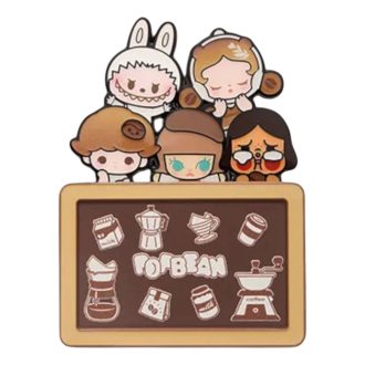 Pop Bean Coffee Factory koelkastmagneet “Coffee Family Combo” geheime editie