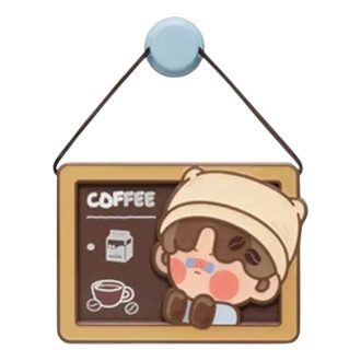 Pop Bean Coffee Factory koelkastmagneet “Pino Jelly Milk Coffee Lover”