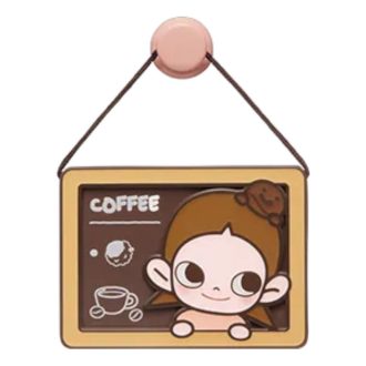 Pop Bean Coffee Factory koelkastmagneet “Zsiga Special Blend”