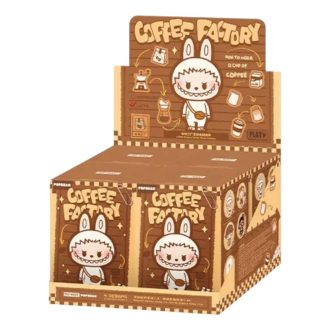 Pop Bean Coffee Factory Pluche Hanger Verzegelde Koffer (4 Blinde Kisten)