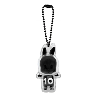 Pop Mart 10e verjaardag LABUBU THE MONSTERS SUPER MINI Charm