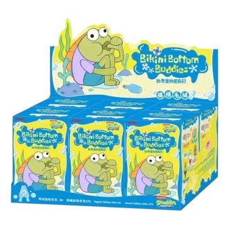 Pop Mart x Bikini Bottom Buddies Pluche Verzegelde Koffer (6 Blinde Dozen)