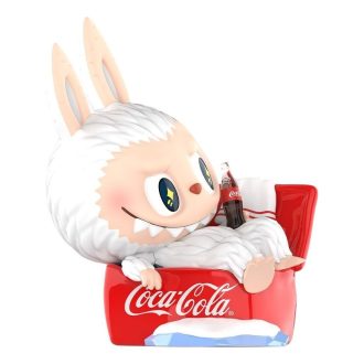 Pop Mart x Coca-Cola The Monsters Labubu-figuur “Speciale bank”