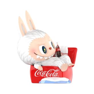 Pop Mart x Coca-Cola The Monsters Labubu-figuur “Speciale bank”