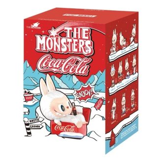 Pop Mart x Coca-Cola The Monsters Labubu figuur verzegelde doos (1 blinde doos)