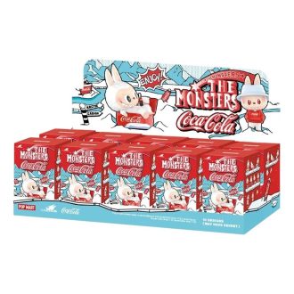 Pop Mart x Coca-Cola The Monsters Labubu figuur verzegelde doos (10 blinde dozen)