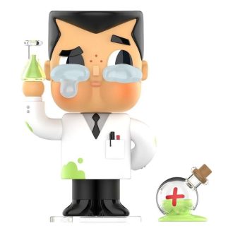 Pop Mart x Powerpuff Girls CryBaby Vinyl Figuren “Professor Utoniun”