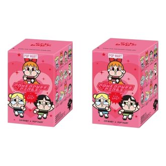 Pop Mart x Powerpuff Girls CryBaby Vinyl Figuren Verzegelde Doos (2 Blinde Dozen)