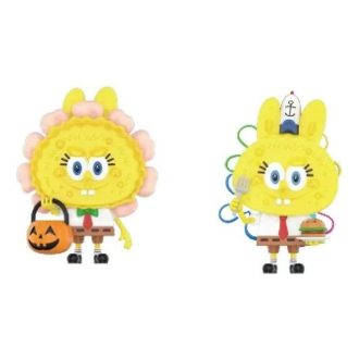 Pop Mart x Spongebob The Monsters Labubu “Jack O Lantern en Ace Chef”