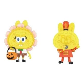 Pop Mart x Spongebob The Monsters Labubu “Jack O Lantern en Singer”