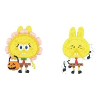 Pop Mart x Spongebob The Monsters Labubu “Jack O Lantern en Snot”