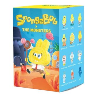 Pop Mart x Spongebob The Monsters Labubu verzegelde doos (1 blinde doos)